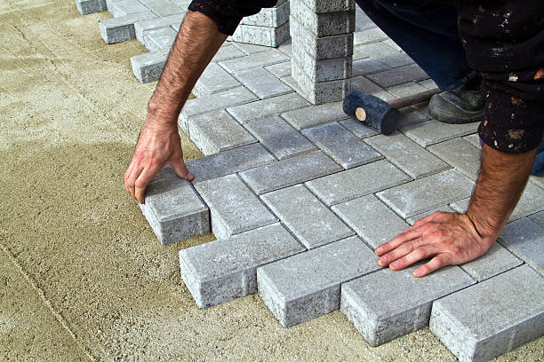 Residential Paver Driveway in Del Mar, CA